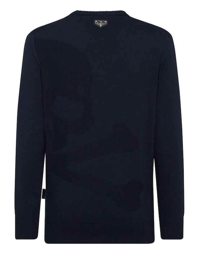 PHILIPP PLEIN Rundhalspullover »Skull«