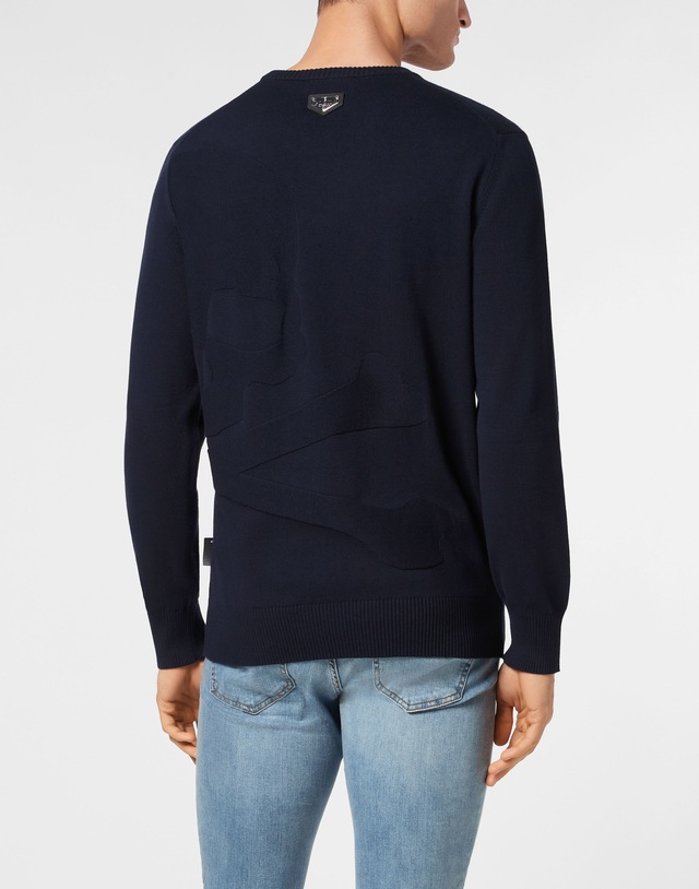PHILIPP PLEIN Rundhalspullover »Skull«
