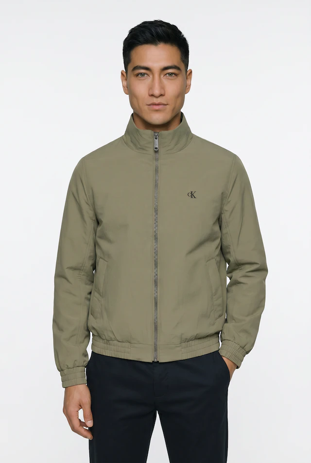 Calvin Klein Jeans Blouson Stehkragen, 2-Wege-Zipper, Regular Fit, wattiert