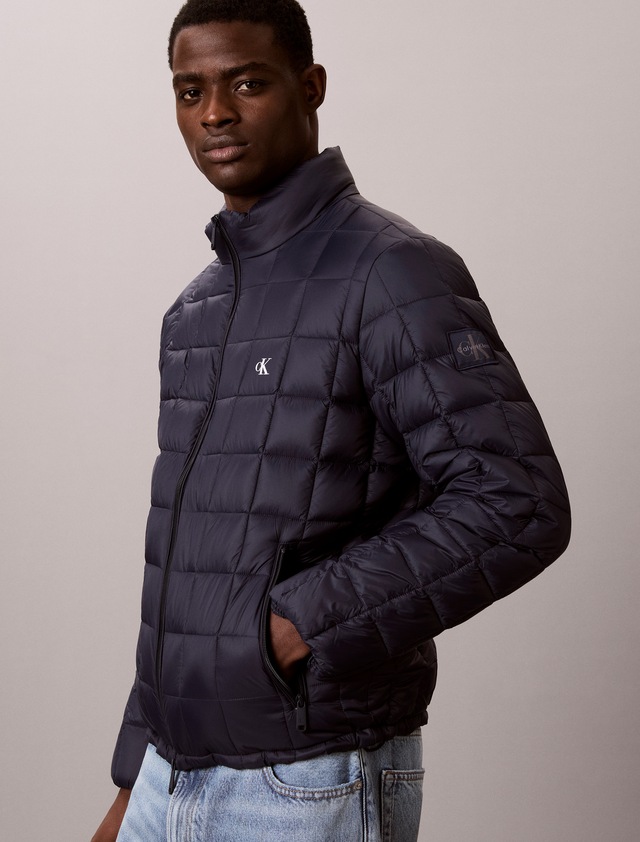 Calvin Klein Jeans Steppjacke Stehkragen, 2-Wege-Zipper, modische Steppung