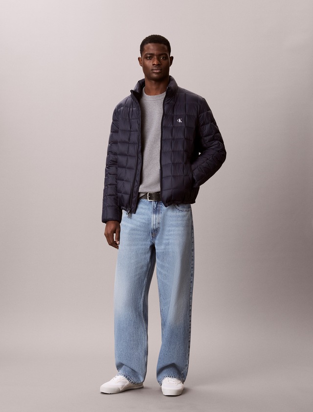 Calvin Klein Jeans Steppjacke Stehkragen, 2-Wege-Zipper, modische Steppung