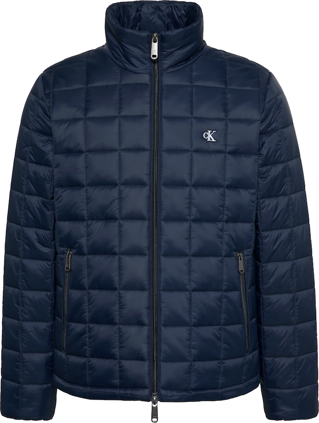 Calvin Klein Jeans Steppjacke Stehkragen, 2-Wege-Zipper, modische Steppung