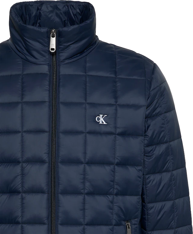Calvin Klein Jeans Steppjacke Stehkragen, 2-Wege-Zipper, modische Steppung