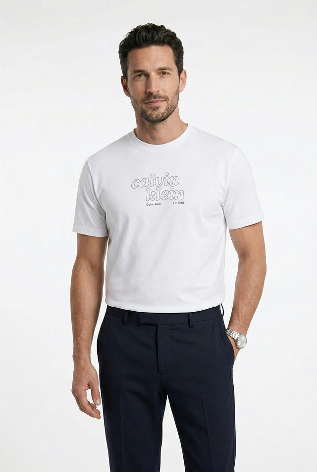 Calvin Klein Jeans T-Shirt »CALVIN KLEIN GRAP« Regular fit mit Markenprint