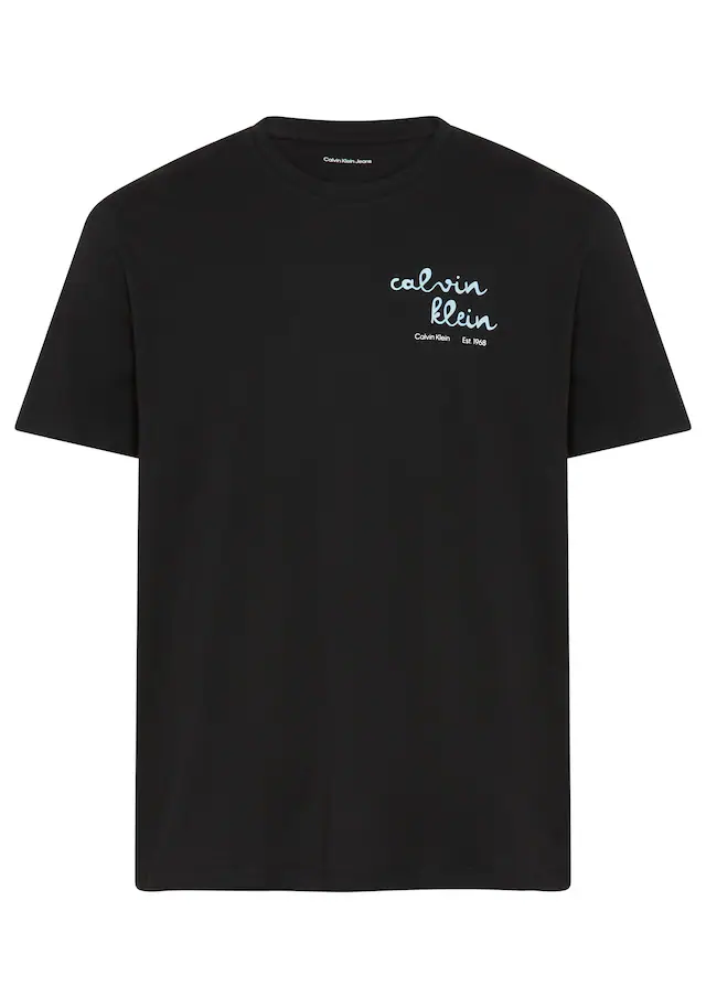 Calvin Klein Jeans T-Shirt »LINES SEASONAL« Regular fit mit Print