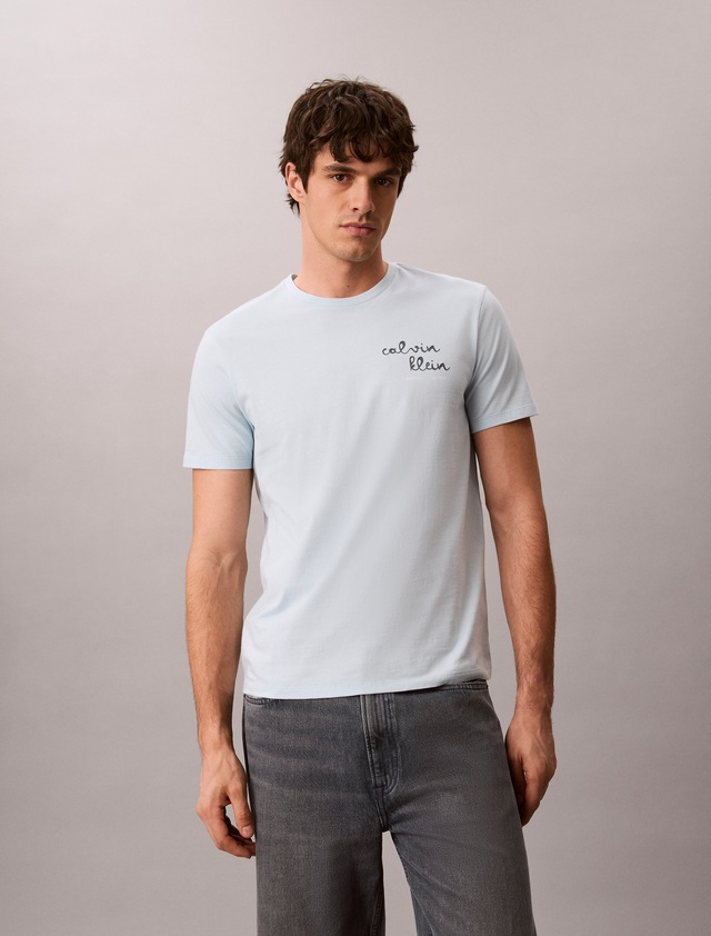 Calvin Klein Jeans T-Shirt »LINES SEASONAL« Regular fit mit Print