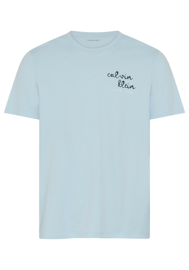 Calvin Klein Jeans T-Shirt »LINES SEASONAL« Regular fit mit Print