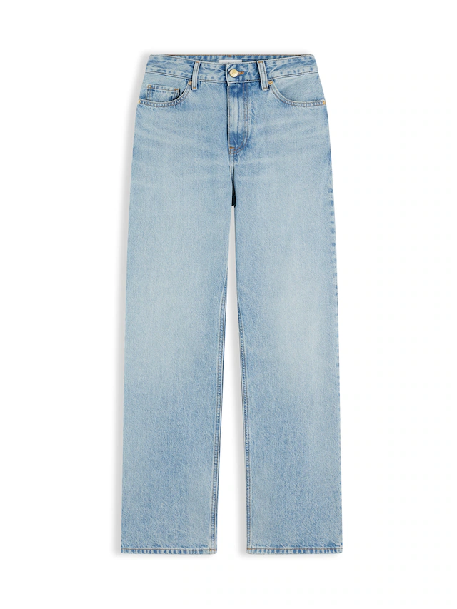 Tommy Hilfiger Straight-Jeans »LOOSE STRAIGHT CAM RW« Baumwolle, straight fit, regular waist