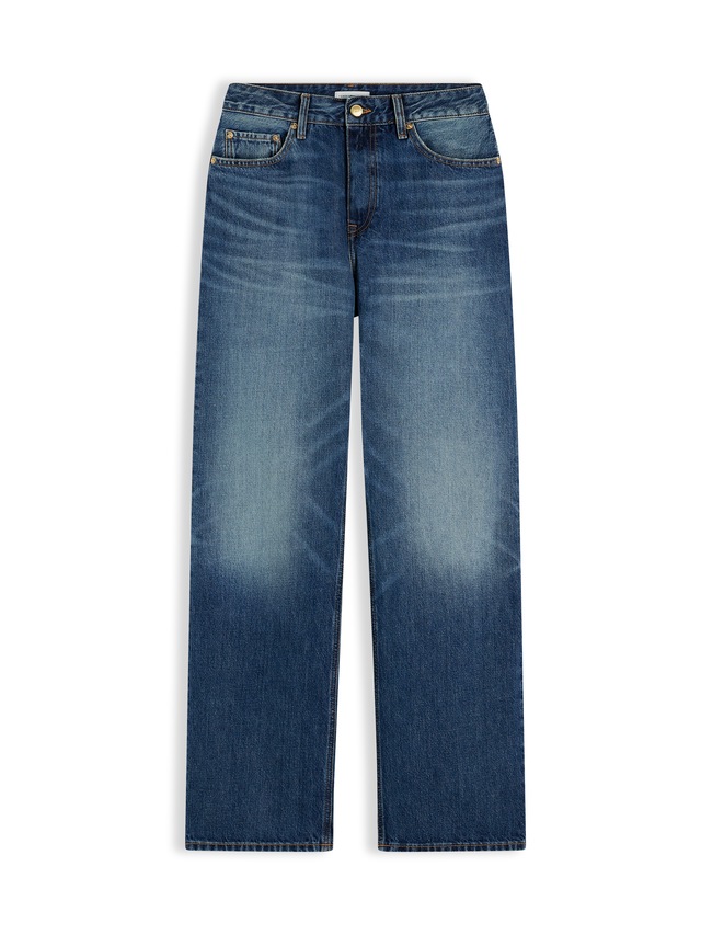 Tommy Hilfiger Straight-Jeans »LOOSE STRAIGHT CAM RW« Baumwolle, straight fit, regular waist