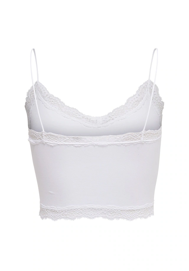 ONLY T-Shirt »T-Shirt ONLVICKY LACE SEAMLESS CROPPED TOP 1er Pack«