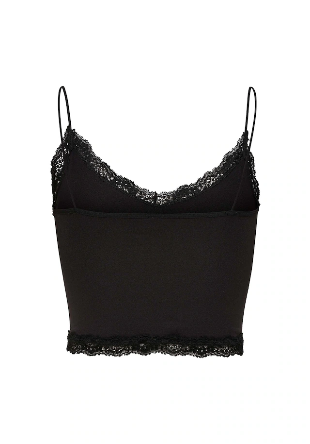 ONLY T-Shirt »T-Shirt ONLVICKY LACE SEAMLESS CROPPED TOP 1er Pack«