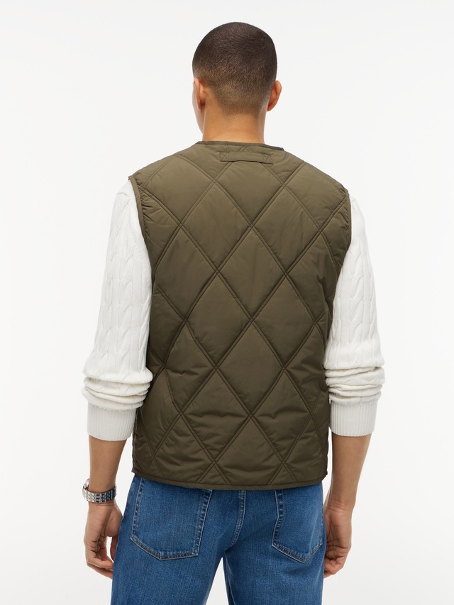 Tommy Hilfiger Steppweste »DIAMOND QUILT« mit Rautensteppung und Reißverschluss
