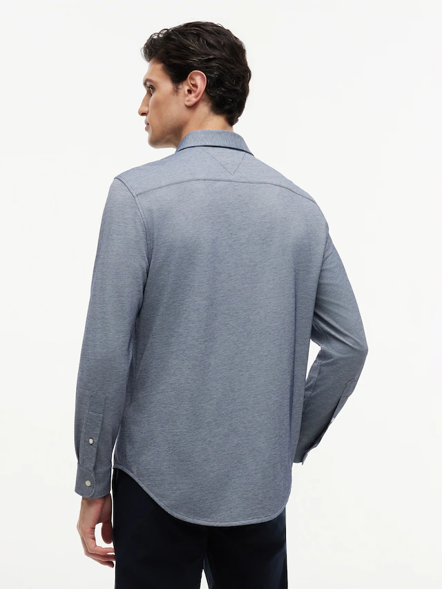 Tommy Hilfiger Langarmhemd »PERFORMANCE PIQUE OXFORD« Regular Fit Peformance Pique Oxford Casual
