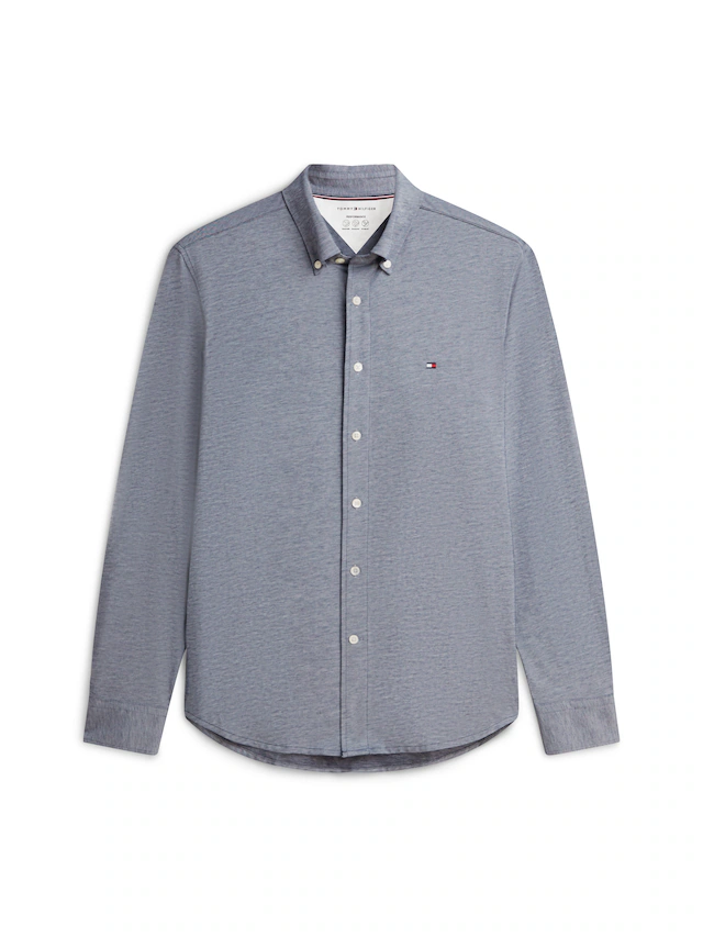 Tommy Hilfiger Langarmhemd »PERFORMANCE PIQUE OXFORD« Regular Fit Peformance Pique Oxford Casual