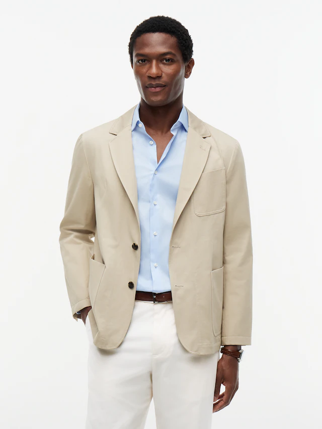 Tommy Hilfiger Sakko »Premium Line Tech-Cotton Performance Anzug« Premium Casual Everyday Sakko Anzug