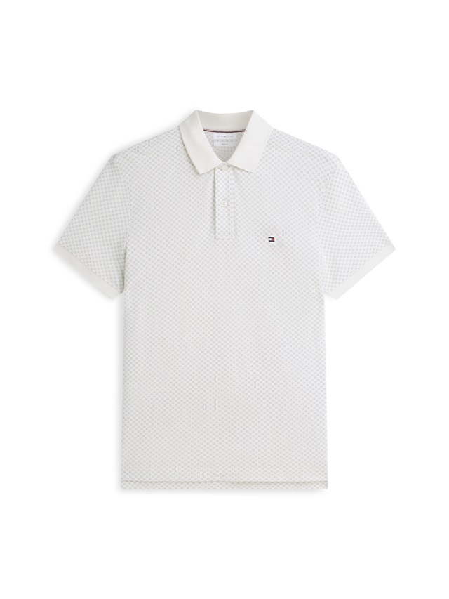 Tommy Hilfiger Poloshirt »MICROPRINT PIQUE« mit geometrischem Muster, regular fit