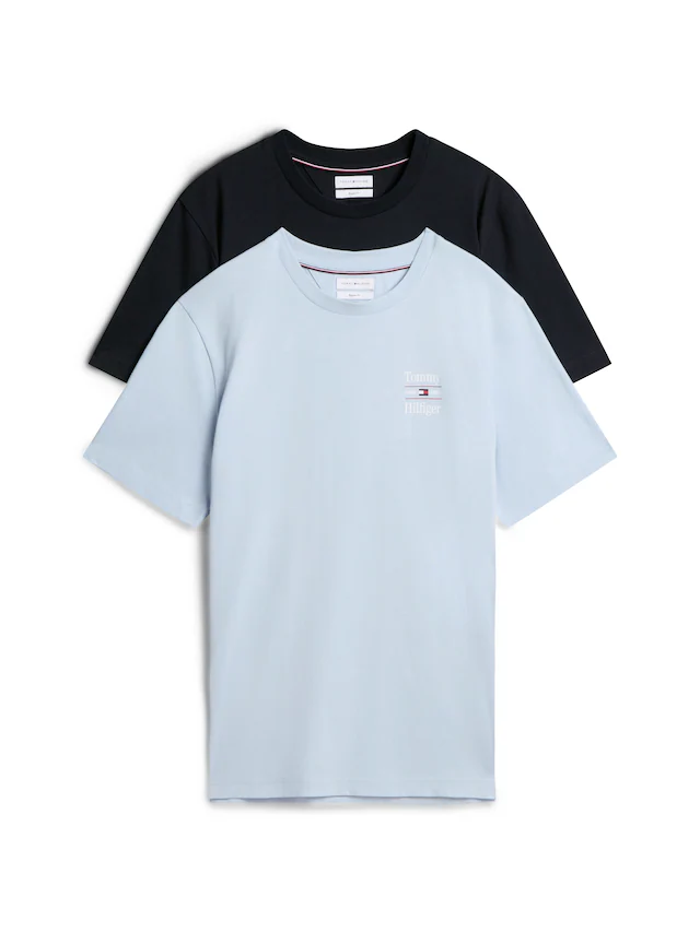 Tommy Hilfiger T-Shirt »2 PACK CHEST GRAPHIC REG TEES« 2
