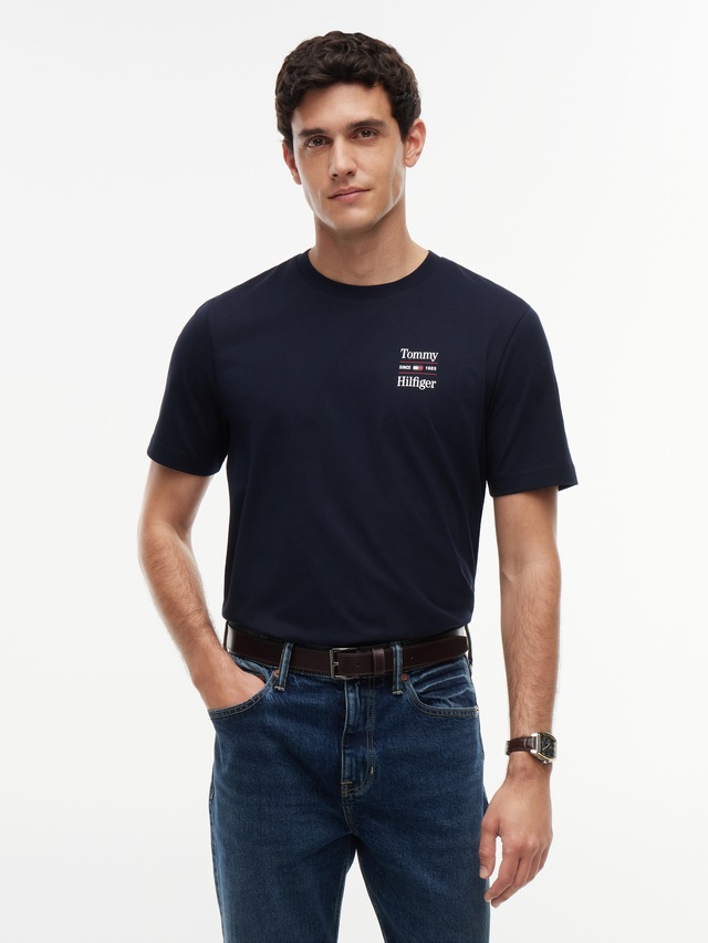 Tommy Hilfiger T-Shirt »2 PACK CHEST GRAPHIC REG TEES« 2