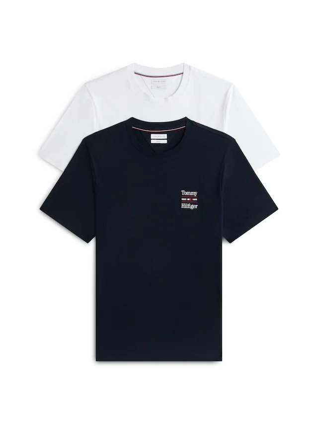 Tommy Hilfiger T-Shirt »2 PACK CHEST GRAPHIC REG TEES« 2