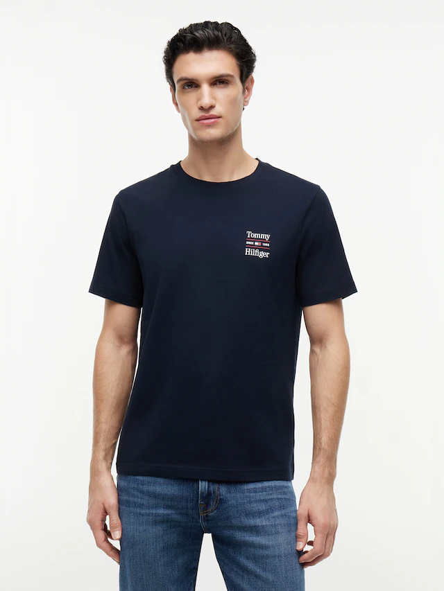Tommy Hilfiger T-Shirt »2 PACK CHEST GRAPHIC REG TEES« 2