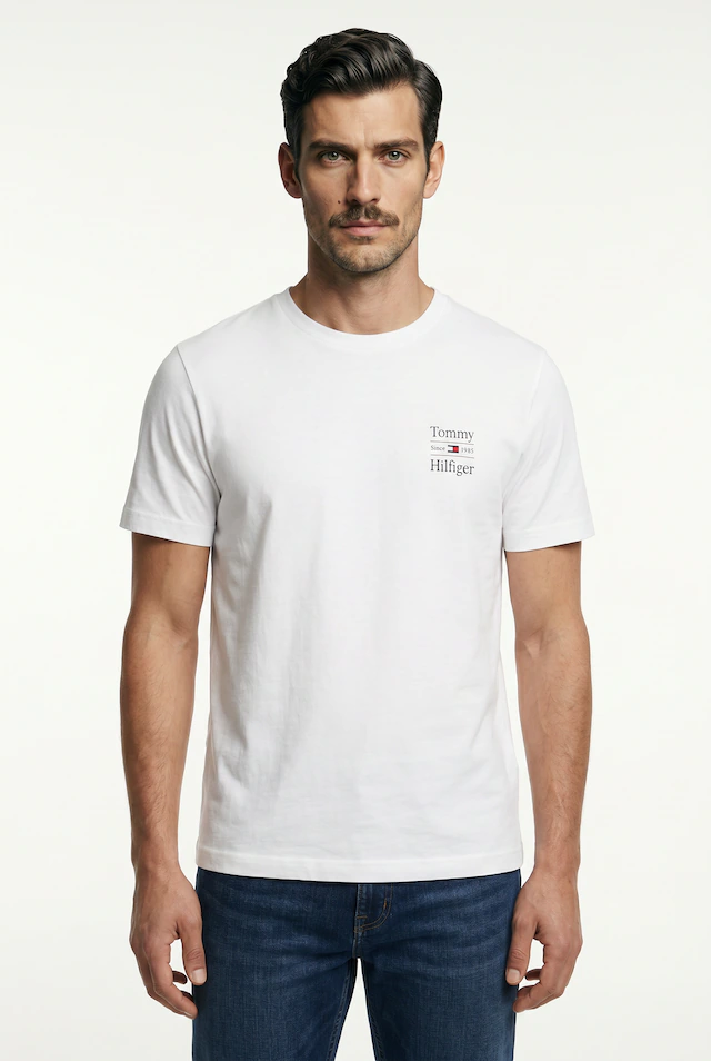 Tommy Hilfiger T-Shirt »2 PACK CHEST GRAPHIC REG TEES« 2