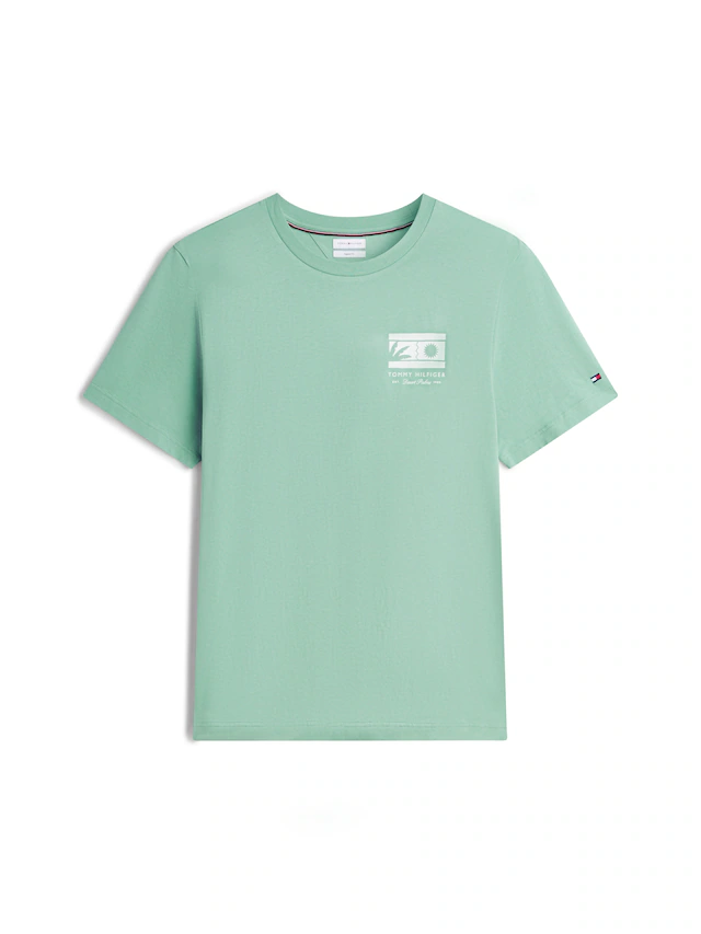 Tommy Hilfiger T-Shirt »MONO SUN GRAPHIC REGULAR TEE« aus Jersey mit Logo-Grafik