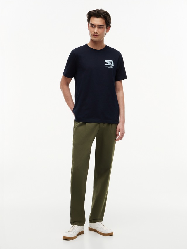 Tommy Hilfiger T-Shirt »MONO SUN GRAPHIC REGULAR TEE« aus Jersey mit Logo-Grafik