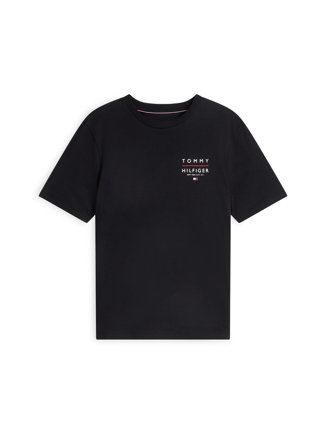Tommy Hilfiger T-Shirt »BRAND LOVE LEFT CHEST RWB TEE« regular fit, Rundhals