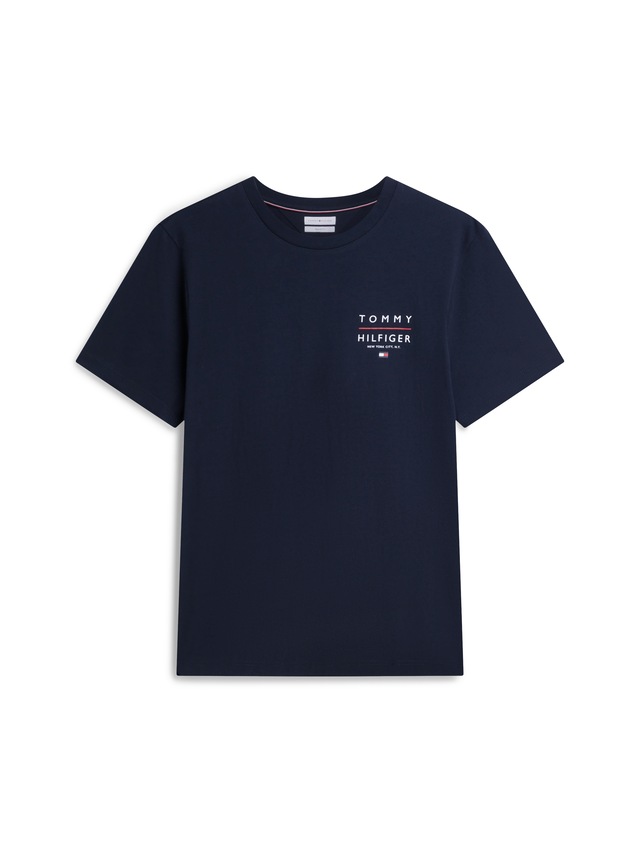 Tommy Hilfiger T-Shirt »BRAND LOVE LEFT CHEST RWB TEE« regular fit, Rundhals