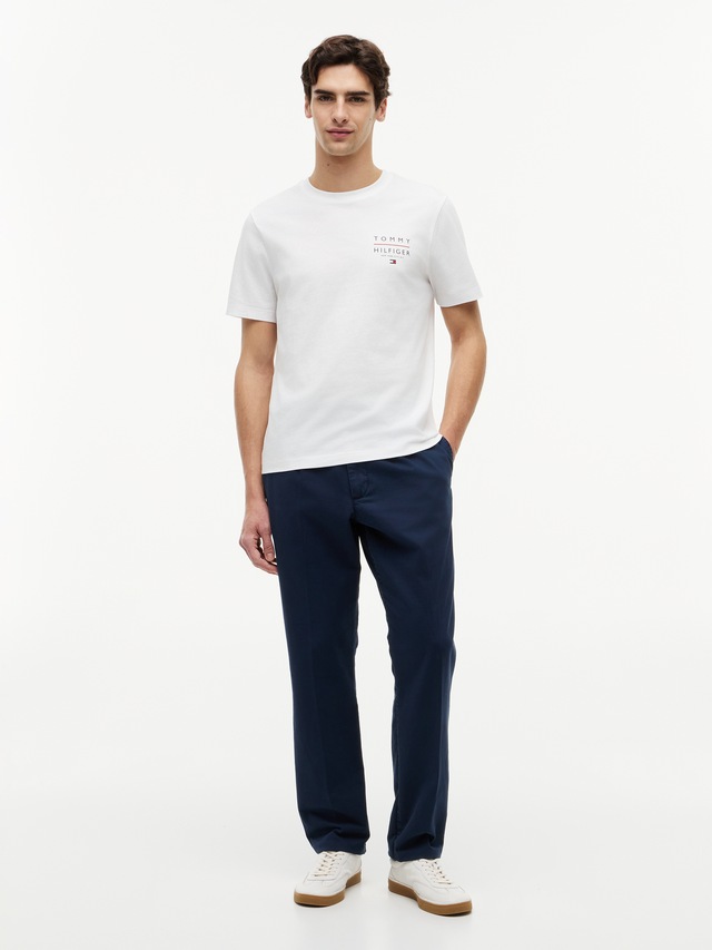 Tommy Hilfiger T-Shirt »BRAND LOVE LEFT CHEST RWB TEE« regular fit, Rundhals