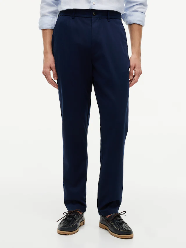 Tommy Hilfiger Chinohose »DOVER 3/4 ELASTICATED TENCEL« Regular Fit Stretch aus Twill