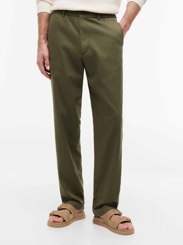 Tommy Hilfiger Chinohose »DOVER 3/4 ELASTICATED TENCEL« Regular Fit Stretch aus Twill