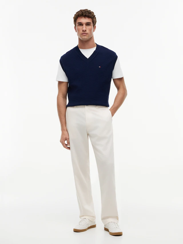 Tommy Hilfiger Chinohose »DOVER 3/4 ELASTICATED TENCEL« Regular Fit Stretch aus Twill
