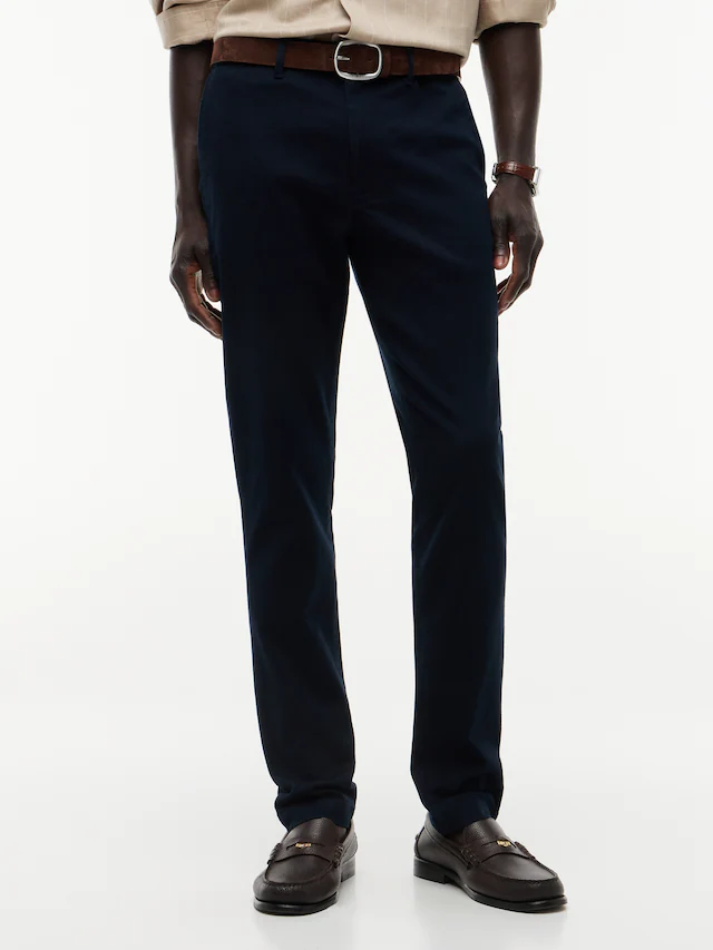 Tommy Hilfiger Chinohose »BLEECKER OPEN STRUCTURE« aus Stretch-Baumwolle, Slim Fit