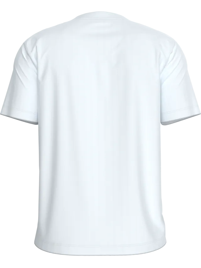 Calvin Klein Jeans T-Shirt Rundhalsausschnitt, Regular Fit, reine Baumwolle