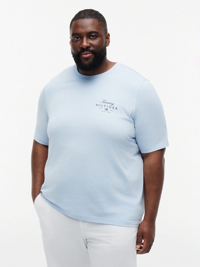 Tommy Hilfiger Big & Tall T-Shirt »BT-SCRIPT STACK« Große Größen, aus Jersey mit Logo