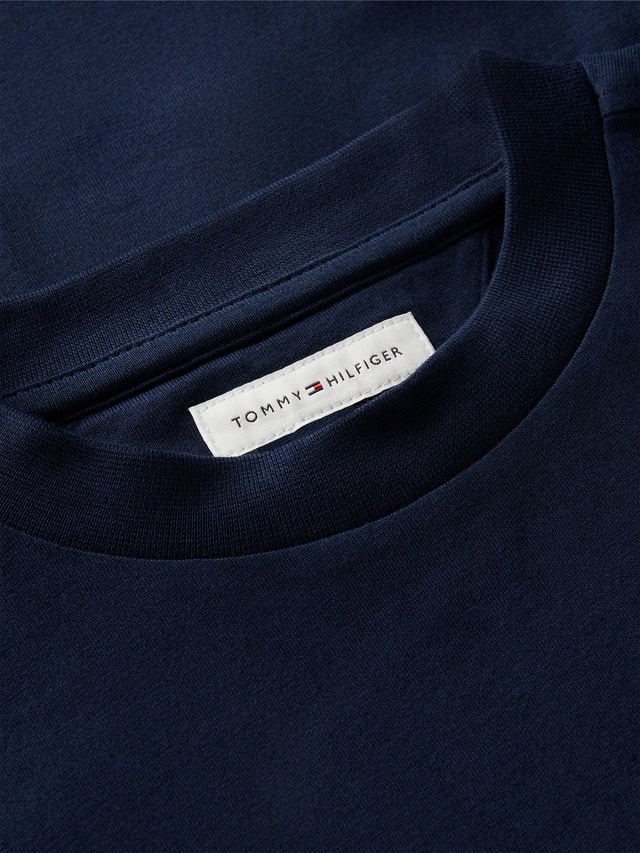 Tommy Hilfiger T-Shirt Rundhalsausschnitt, Regular Fit, reine Baumwolle,Kinder bis 16 Jahre
