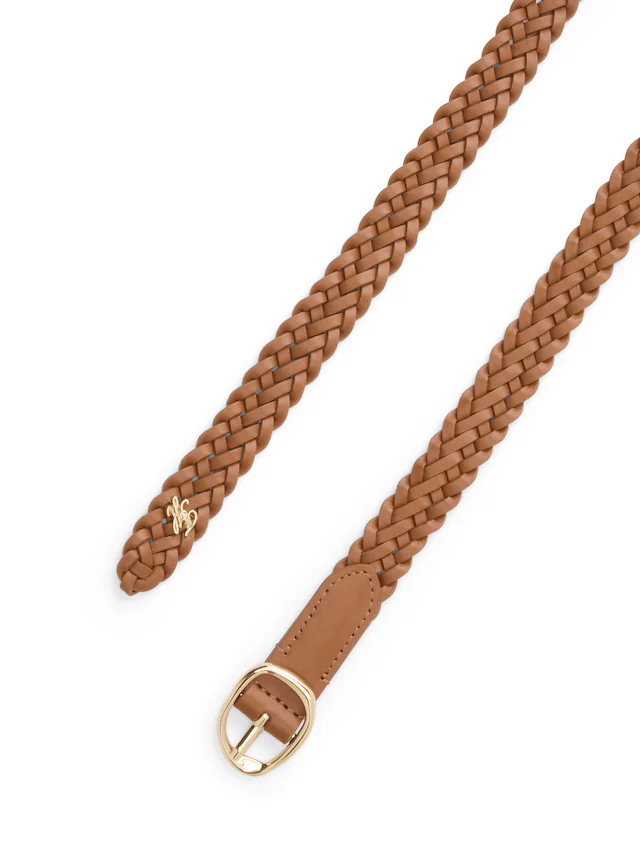 Tommy Hilfiger Flechtgürtel »TH SCULPT 2.0 WOVEN« aus echtem Leder