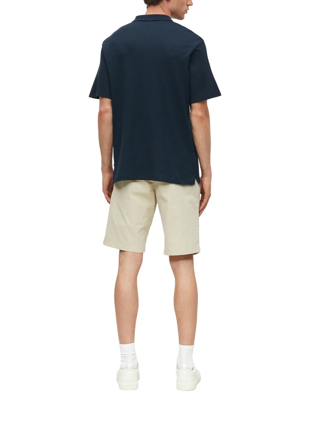 s.Oliver Poloshirt Sommer-Poloshirt in Struktur-Optik