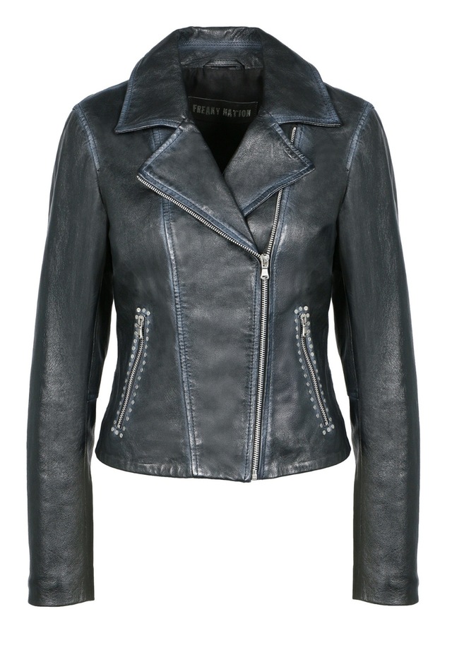 Freaky Nation Lederjacke »Lederjacke-FN«