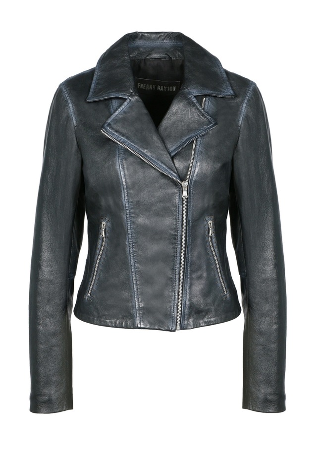 Freaky Nation Lederjacke »Lederjacke-FN«