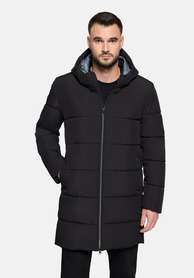 VOICE Outdoorjacke »Herren Winterjacke Wintermantel mit Kapuze« mit Kapuze