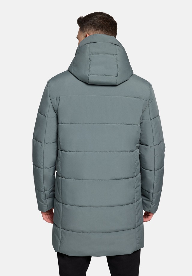 VOICE Outdoorjacke »Herren Winterjacke Wintermantel mit Kapuze« mit Kapuze