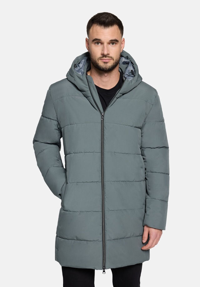 VOICE Outdoorjacke »Herren Winterjacke Wintermantel mit Kapuze« mit Kapuze