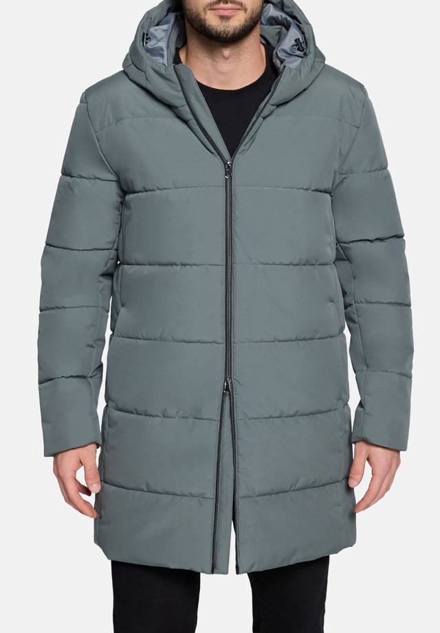 VOICE Outdoorjacke »Herren Winterjacke Wintermantel mit Kapuze« mit Kapuze