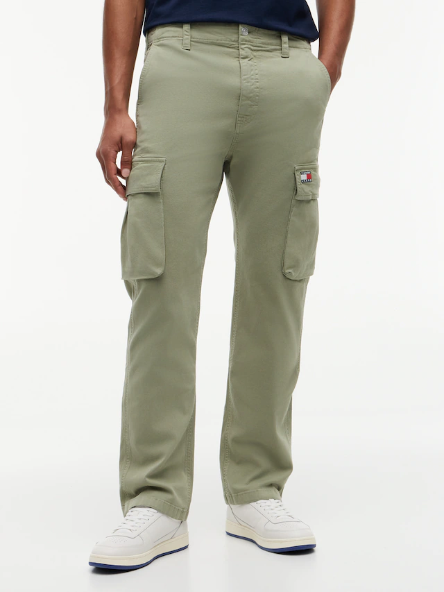 Tommy Jeans Cargohose »CANVAS CARGO PANT« Regular fit mit Cargotaschen