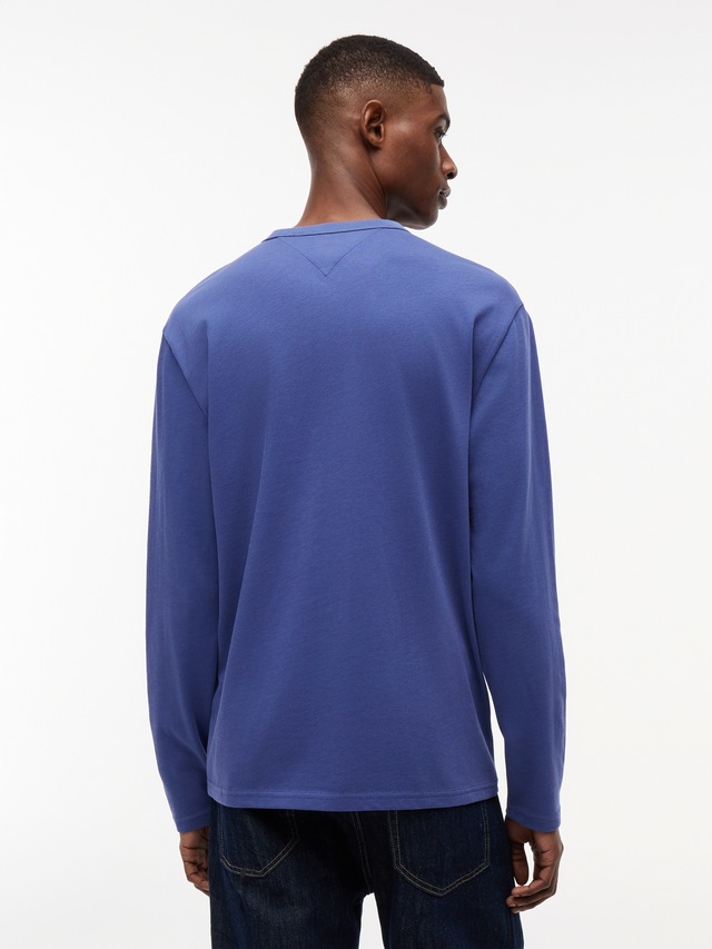 Tommy Jeans Langarmshirt »TJM REG BADGE TEE LS EXT«