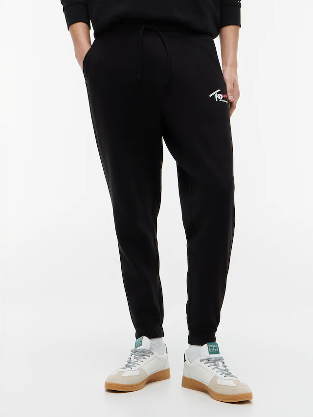 Tommy Jeans Jogginghose »TJM REGULAR SIGNATURE« mit Logo und Bündchen