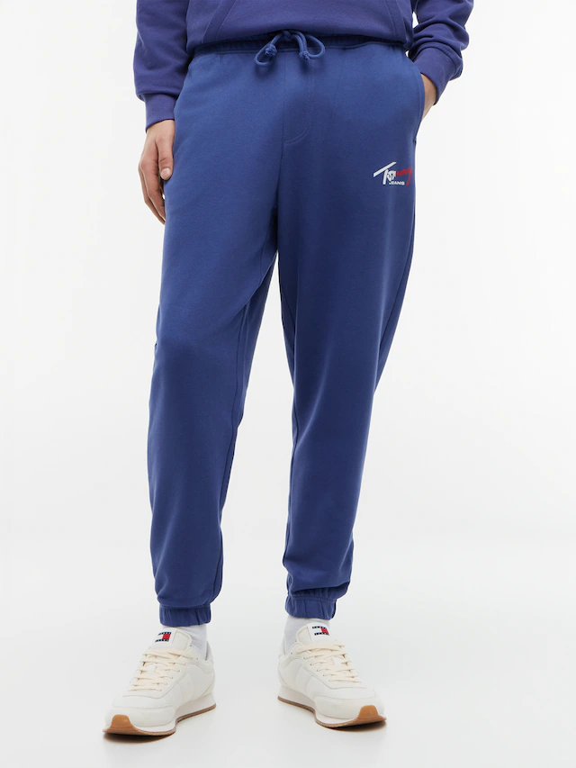 Tommy Jeans Jogginghose »TJM REGULAR SIGNATURE« mit Logo und Bündchen