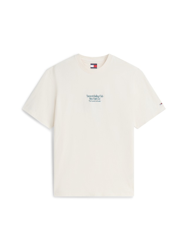 Tommy Jeans T-Shirt »TJM RELAX FIT SAILBOAT« aus Jersey mit Rückengrafik